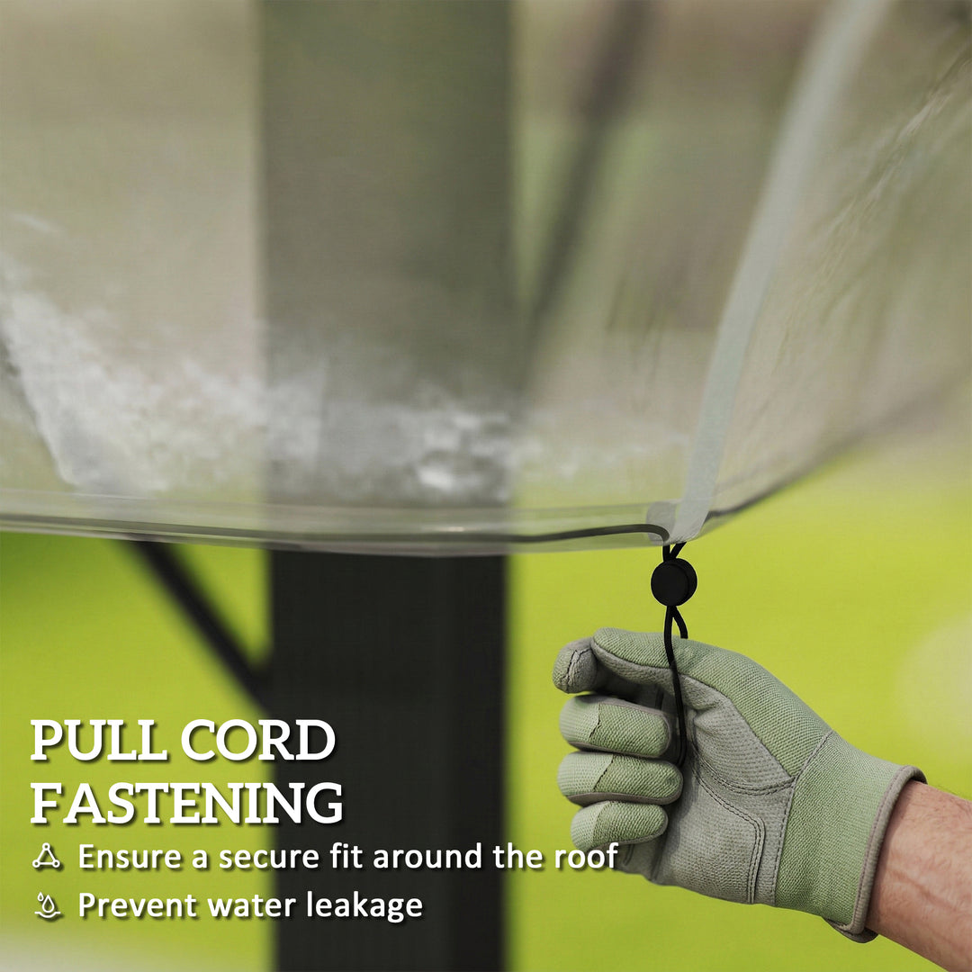 2 x 2 (m) Gazebo Protective Cover, Waterproof Cover for Gazebo, Canopy