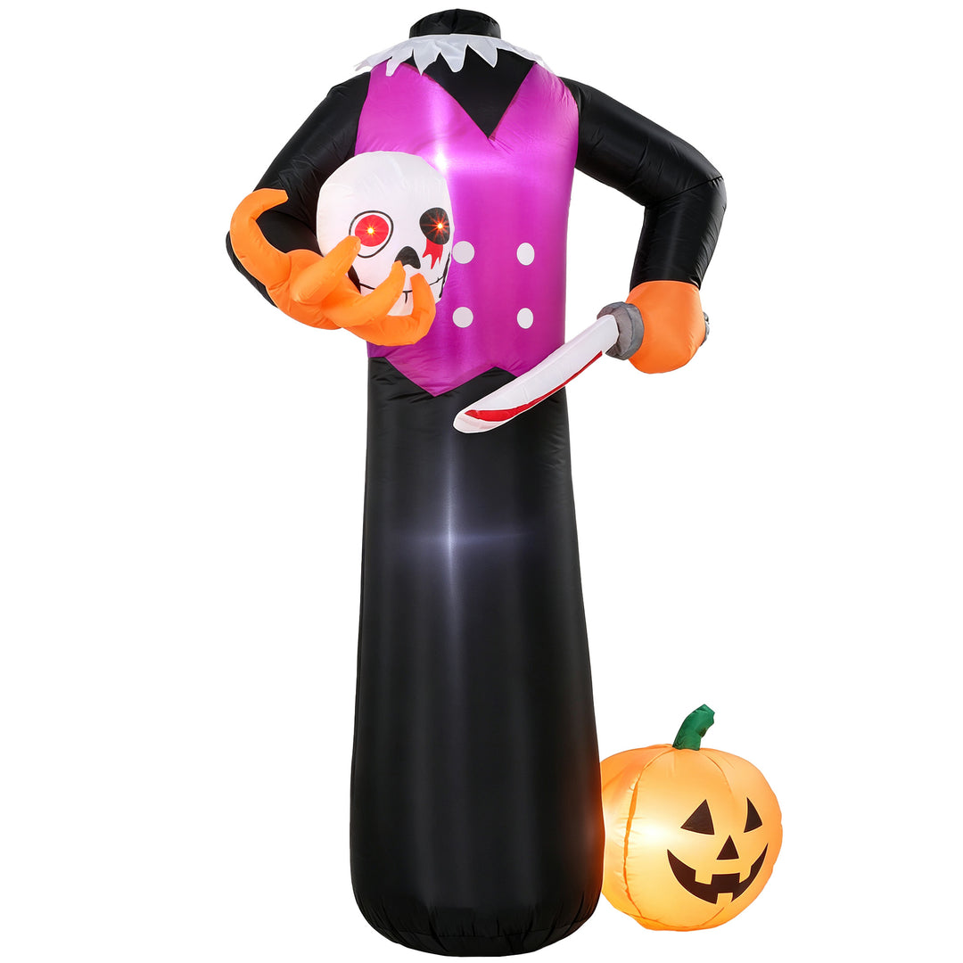 6 FT Halloween Inflatable Headless Skeleton, Blow Up Halloween Skeleto