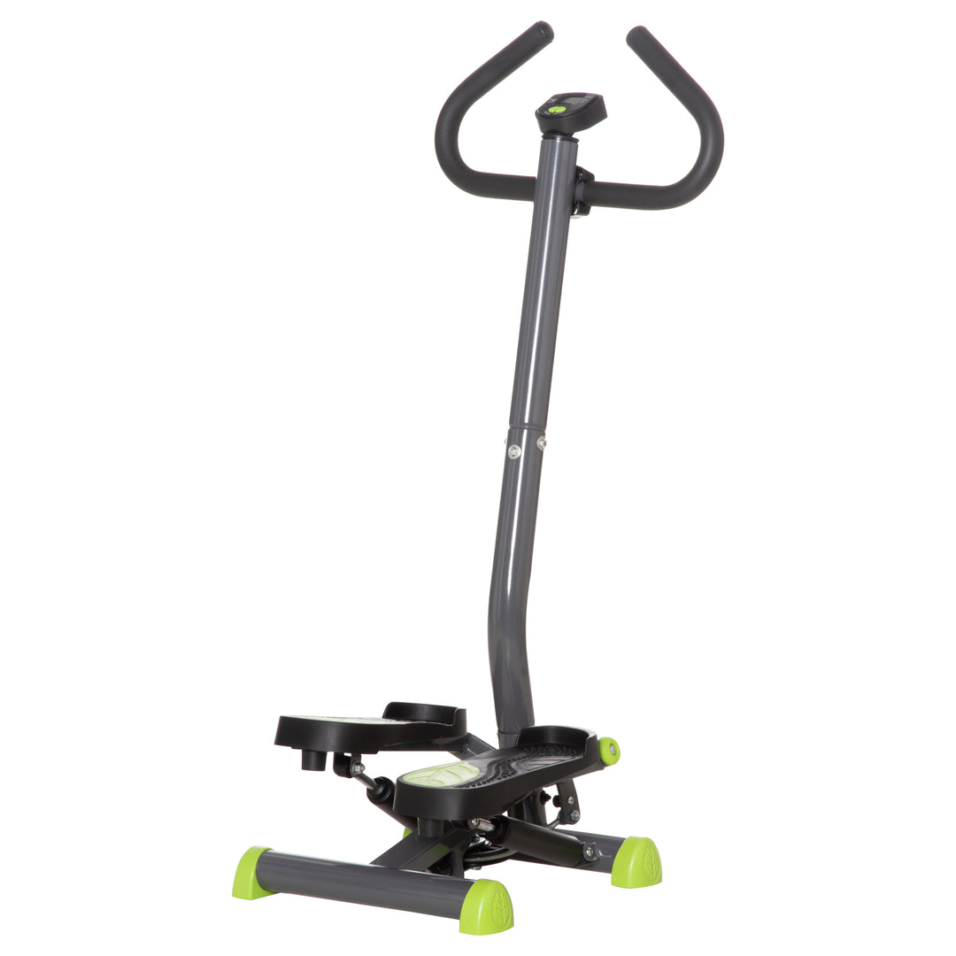 MCL Twister Stepper, Step Machine with Adjustable Resistance, LCD Screen - Grey