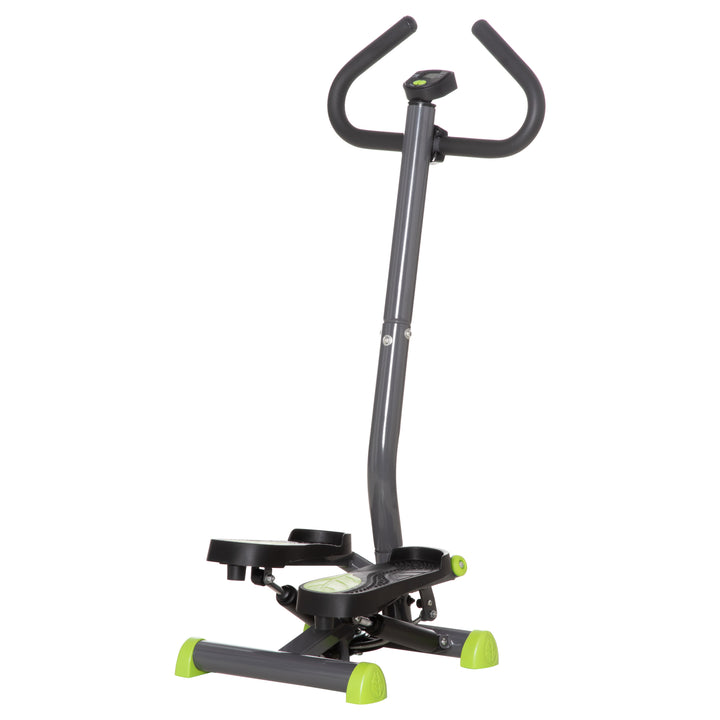 MCL Twister Stepper, Step Machine with Adjustable Resistance, LCD Screen - Grey