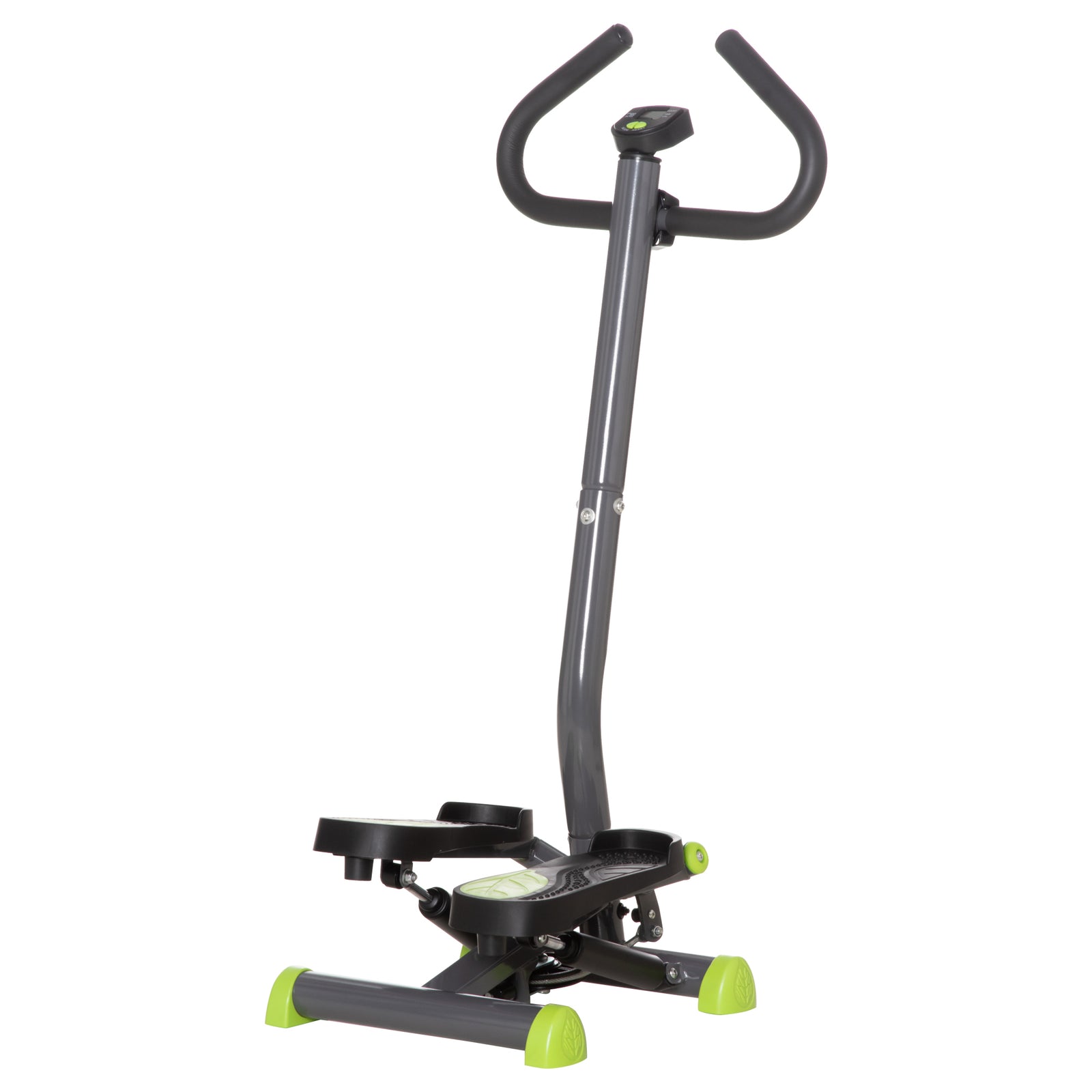 Twister Stepper, Step Machine with Adjustable Resistance, LCD Screen - Grey