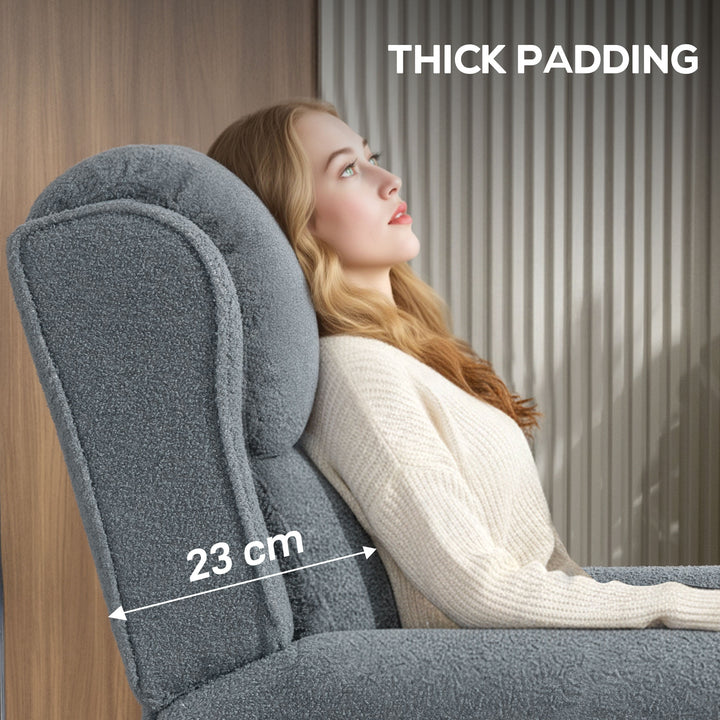 Recliner Armchair with Extended Leg Rest