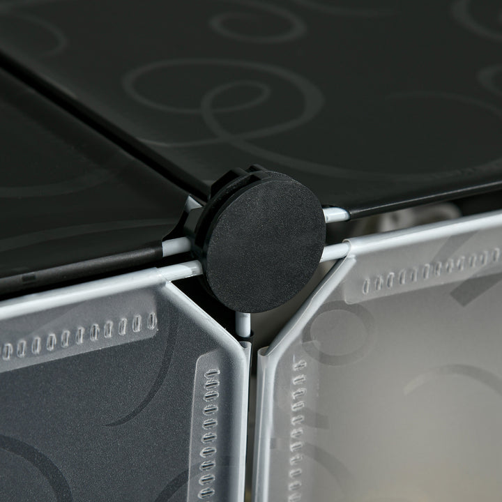 MCL Six Cube Modular Storage Storage Unit - Black