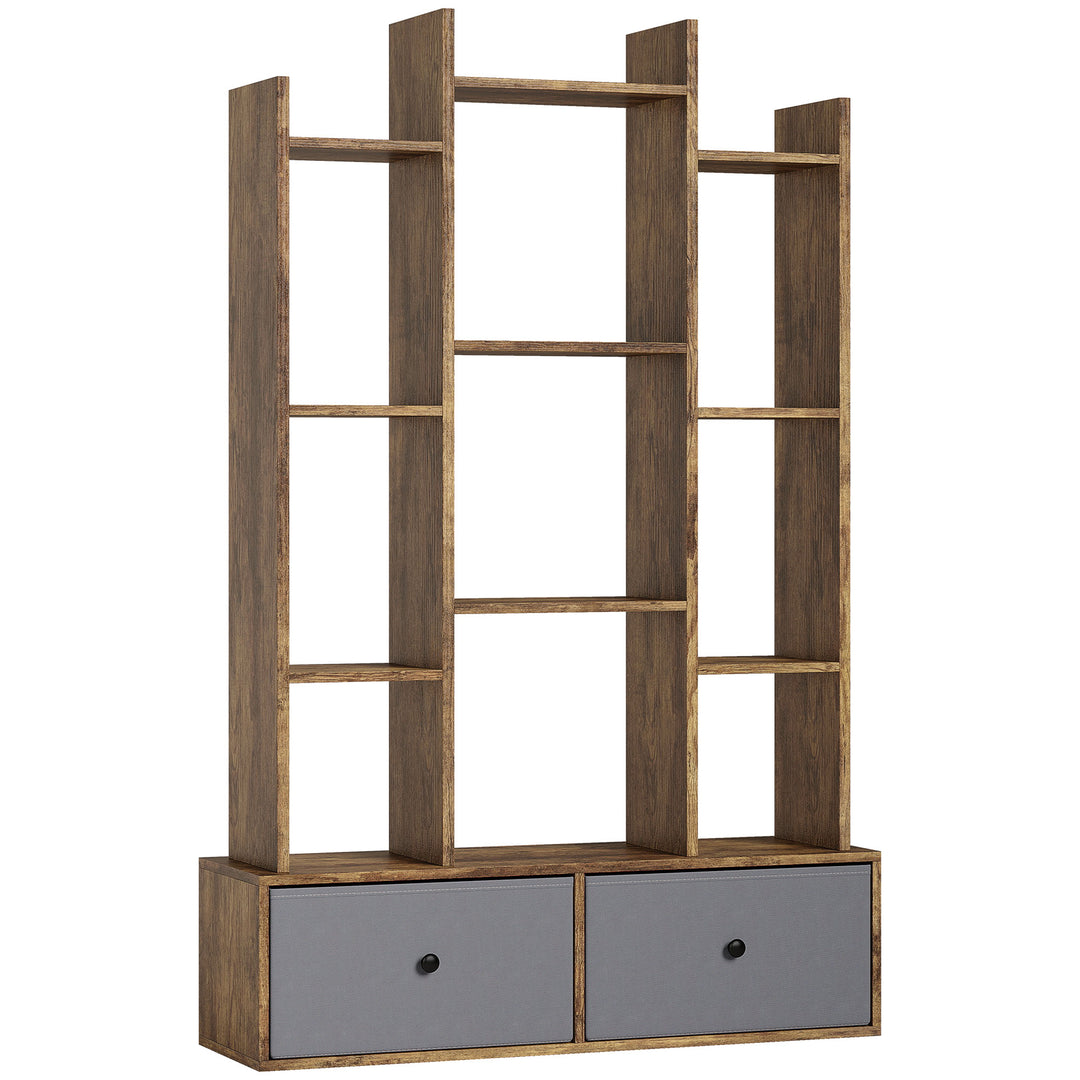 12 Shelf Storage Unit, with Drawers