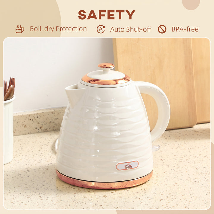 3kW Rapid Boil Honeycomb Kettle - Cream White
