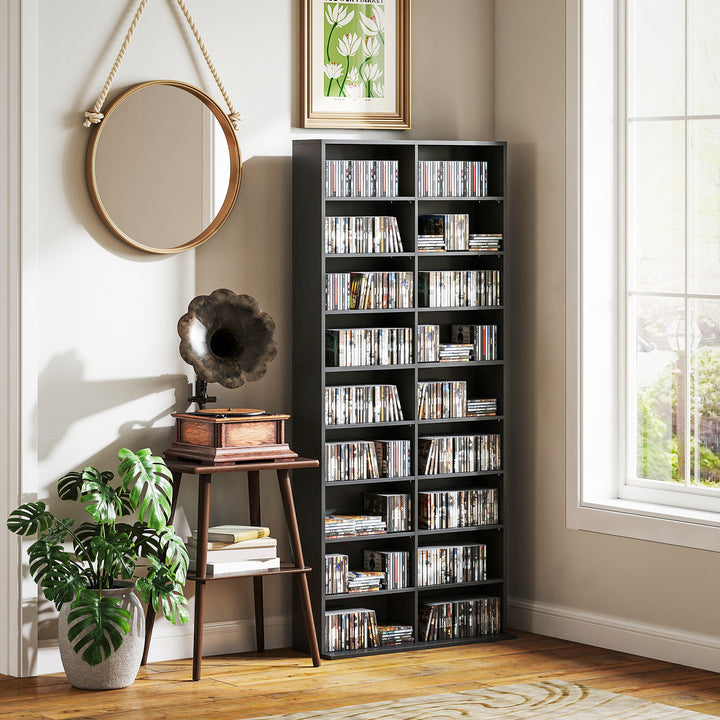 640 CD Storage Tower - Black