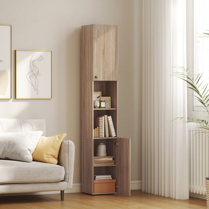 6-Tier Tall Bathroom Cabinet