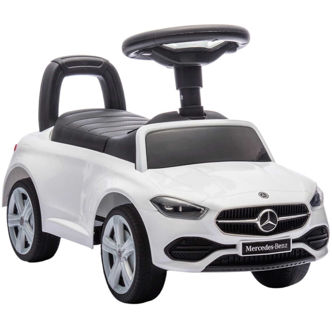 Official Mercedes-Benz Ride On Car, Foot to Floor Sliding Walker with 