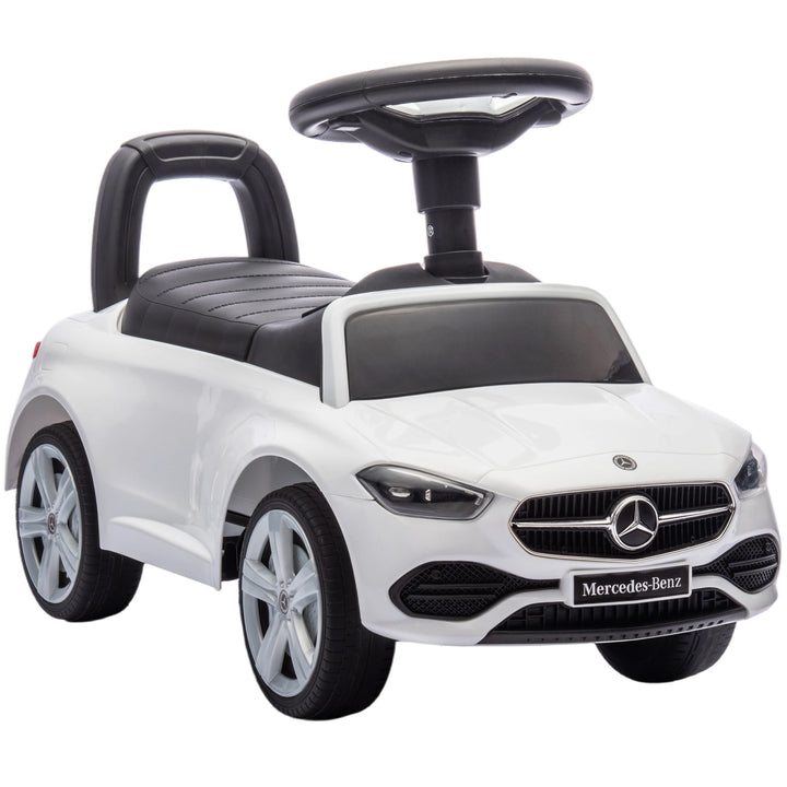 Official Mercedes-Benz Ride On Car, Foot to Floor Sliding Walker with 