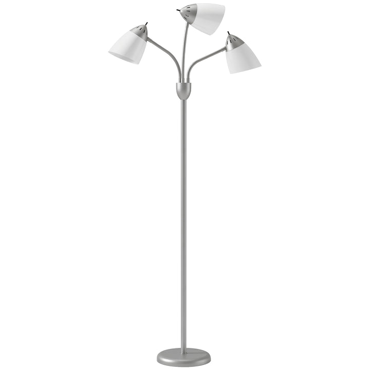 Arc Tree Floor Lamp with 3 Adjustable Rotating Lights, Industrial Stan