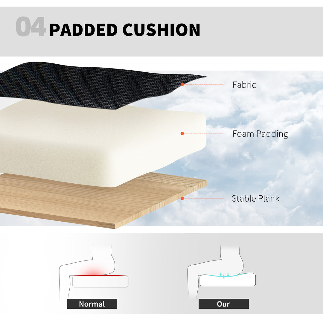 MCL Draughtsman Chair, with Adjustable Lumbar - Black