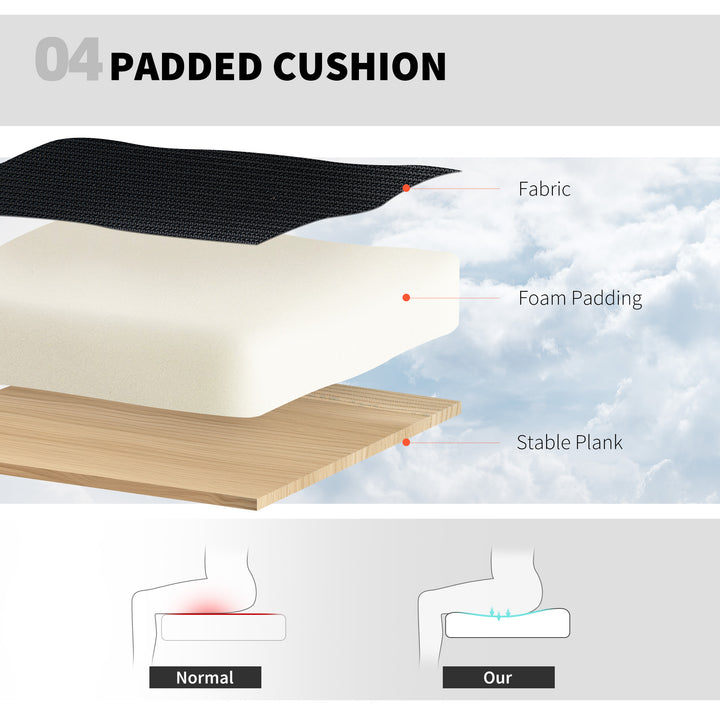 MCL Draughtsman Chair, with Adjustable Lumbar - Black