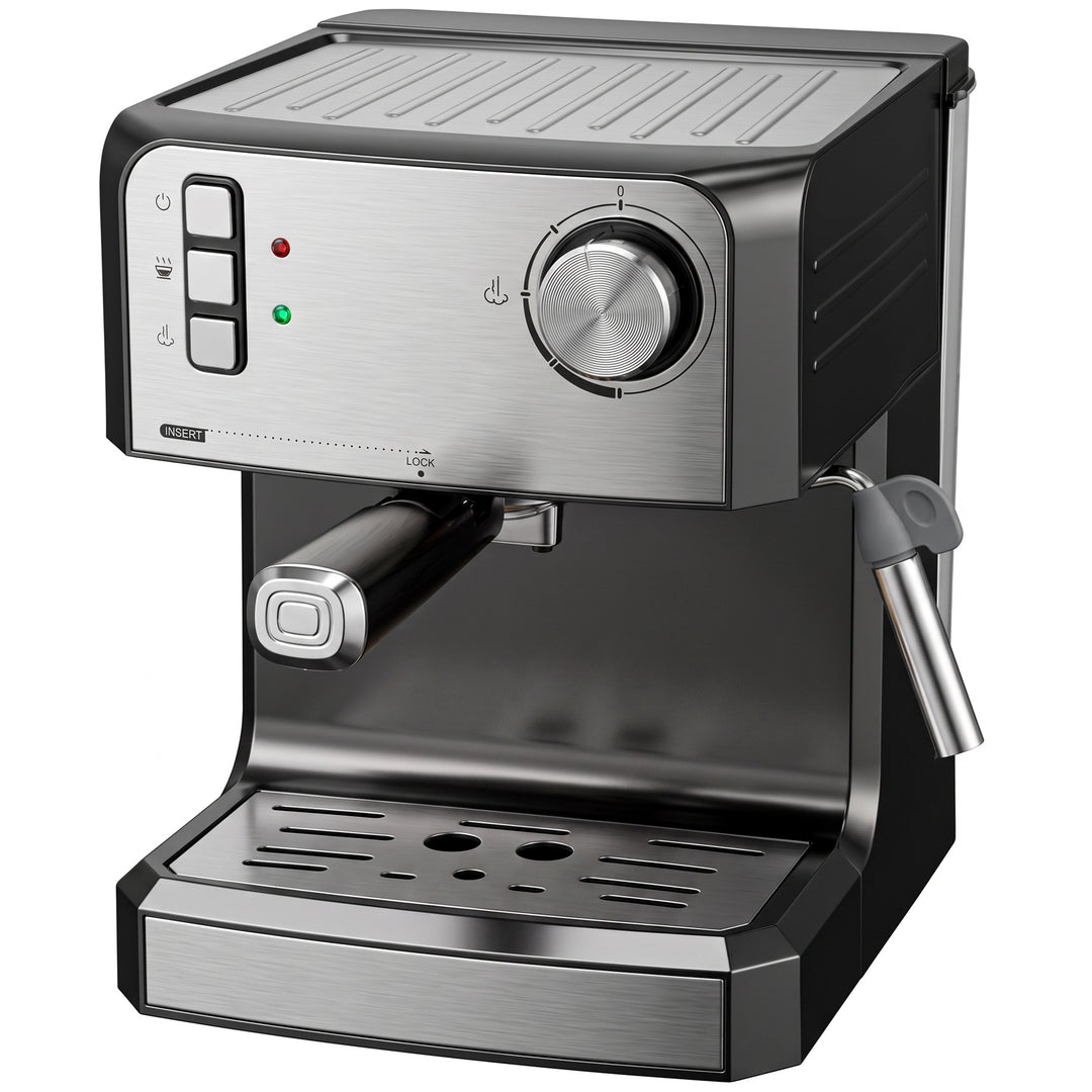 Espresso Machine, 20-Bar Semi Automatic Cappuccino Coffee Maker with F