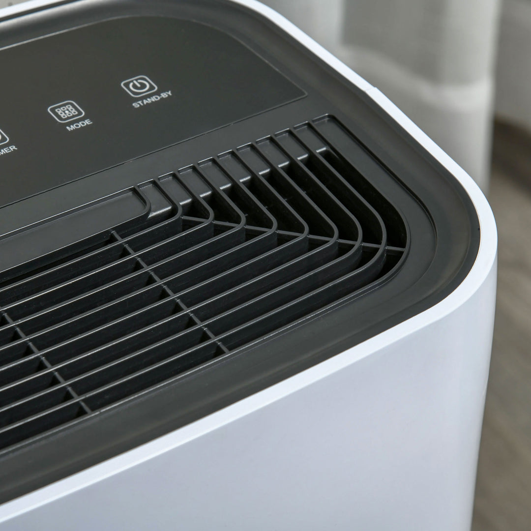 MCL 16L/Day Portable Dehumidifier for Home, with LED Screen, Sleep Mode, 24H Timer, Electric Air Dehumidifier for Damp Laundry Bedroom Basement