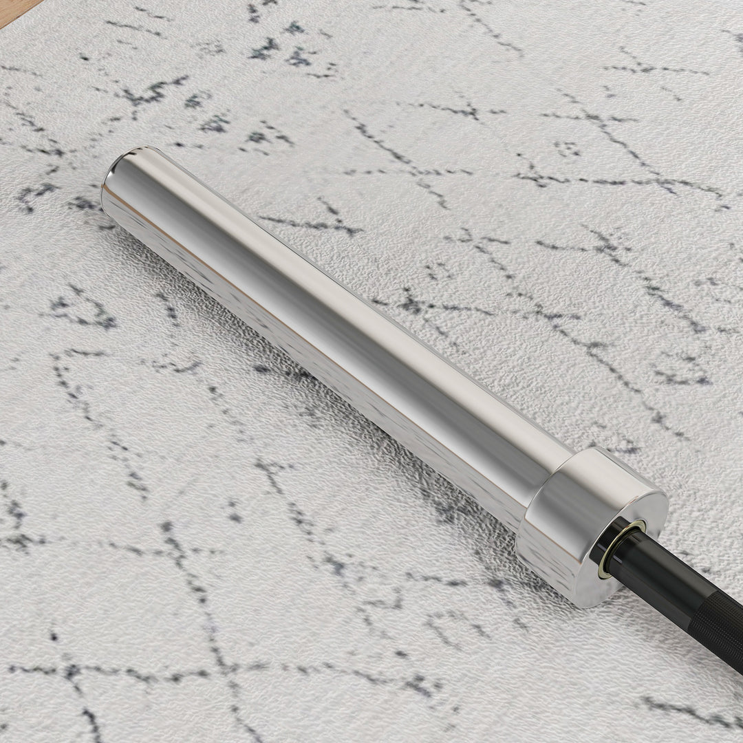 SPORTNOW 210cm Barbell Set, Barbell Bar for 5cm Weight Plates for Loading 200kg Weight Plates, for Home Gym Weight Training