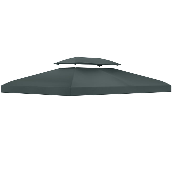 Gazebo Roof Replacement, for 3 x 4m Frames - Grey
