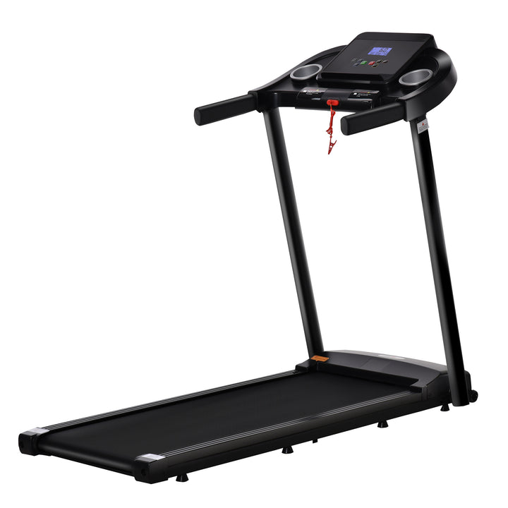 HOMCOM 1.5HP Treadmill, 12km/h Electric 1.5HP Motorised Running Machine, w/ 12 Programs, LED Display, for Home Gym Indoor Fitness | Aosom UK