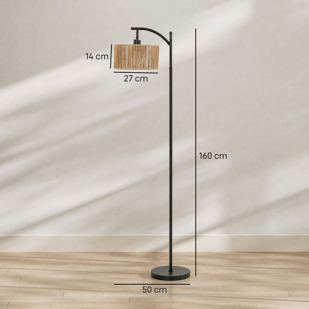 LED Floor Lamp, 160 cm Modern Dimmable Standing Lamp with Adjustable - view 3