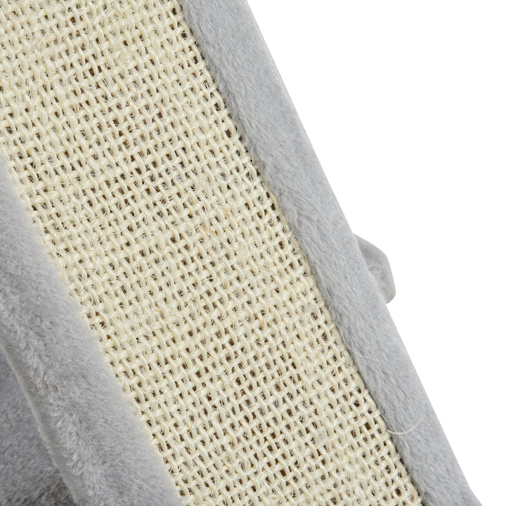 Cat Tree for Indoor Cats 83cm Cat Scratching Post Scratch Board Kitten Tower Climbing Frame Grey