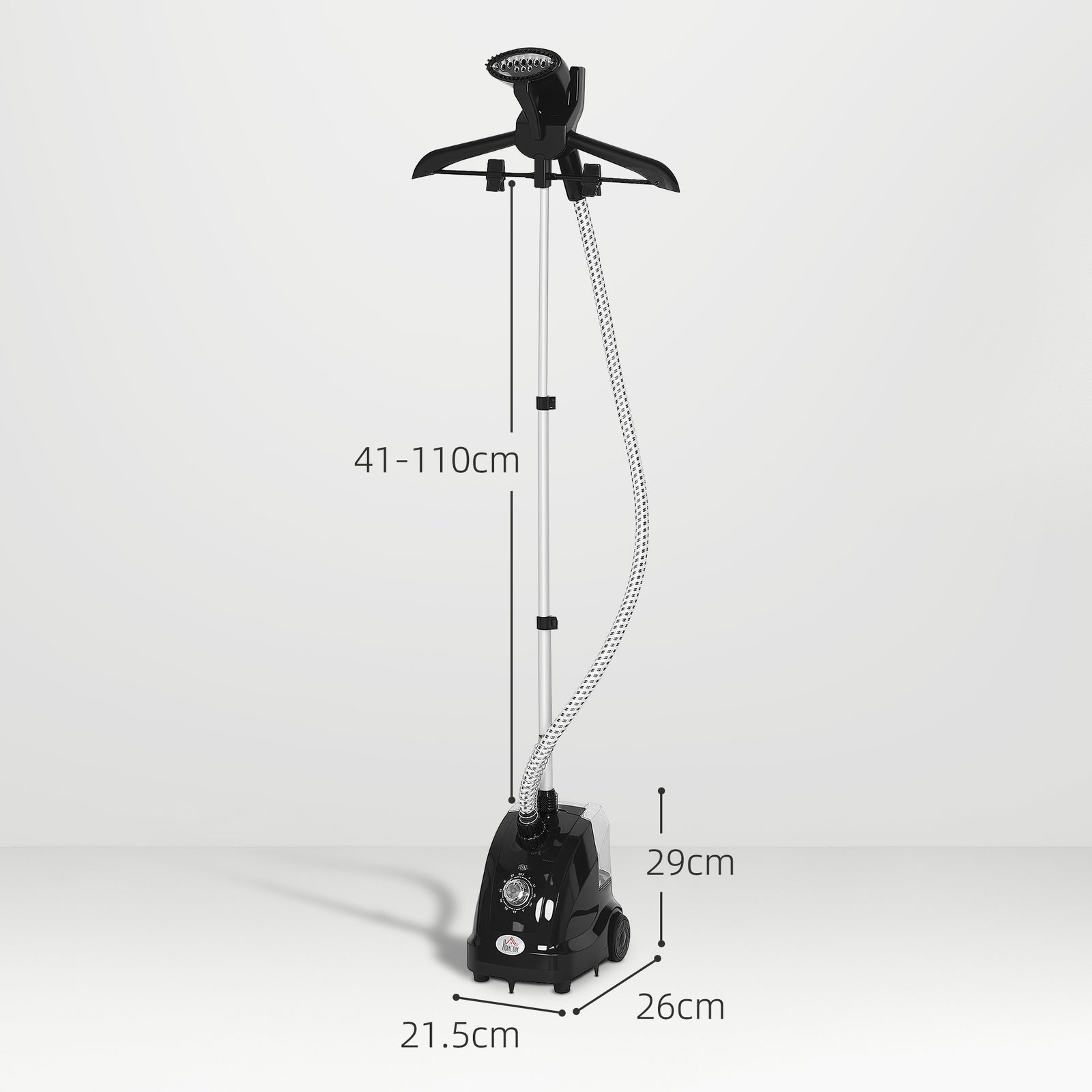 Clothes Steamer with Adjustable Pole Clothes Steamer 11 Steam Levels 4