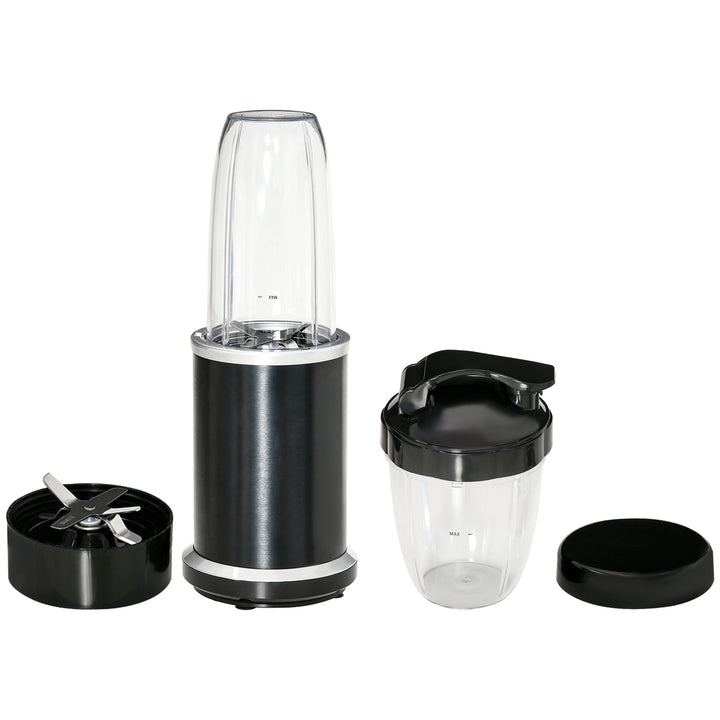 HOMCOM Blender Smoothie Maker, 1000W Countertop Blender with 0.7L and 0.35L BPA