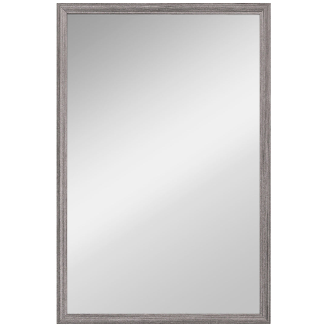 Wall Bathroom Mirror, 40 x 60 cm Wall-Mounted Mirror for Living Room, 