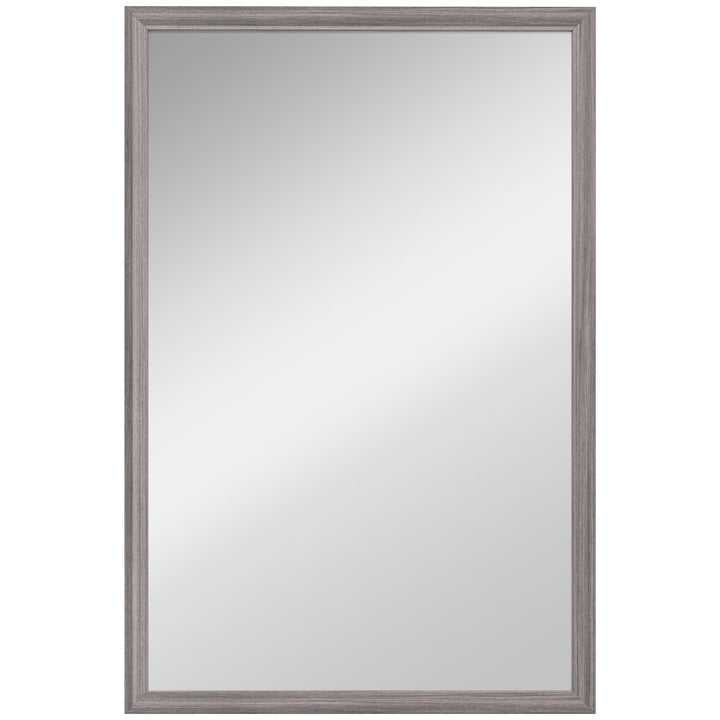 Wall Bathroom Mirror, 40 x 60 cm Wall-Mounted Mirror for Living Room, 