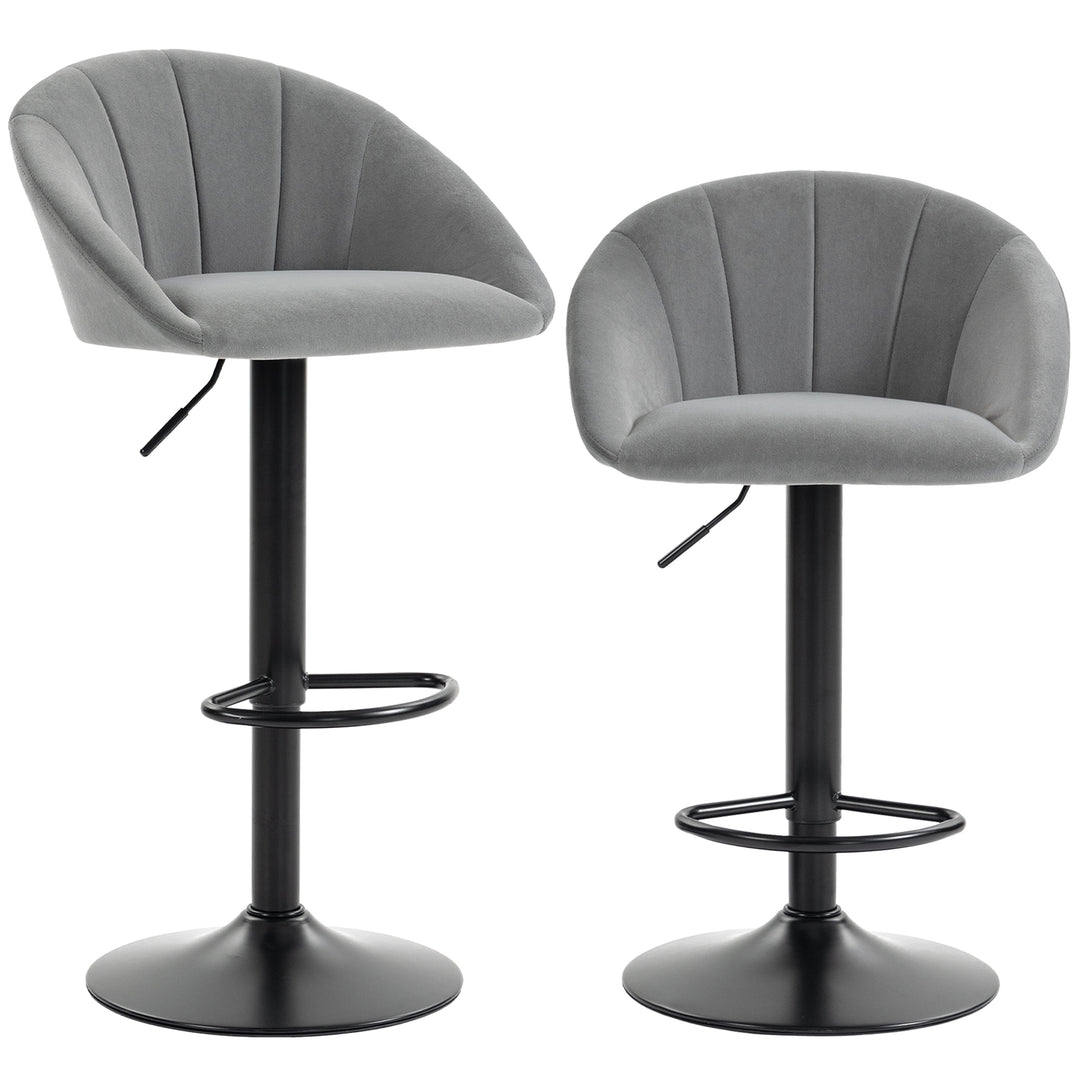 Stool counter backs - Light Grey