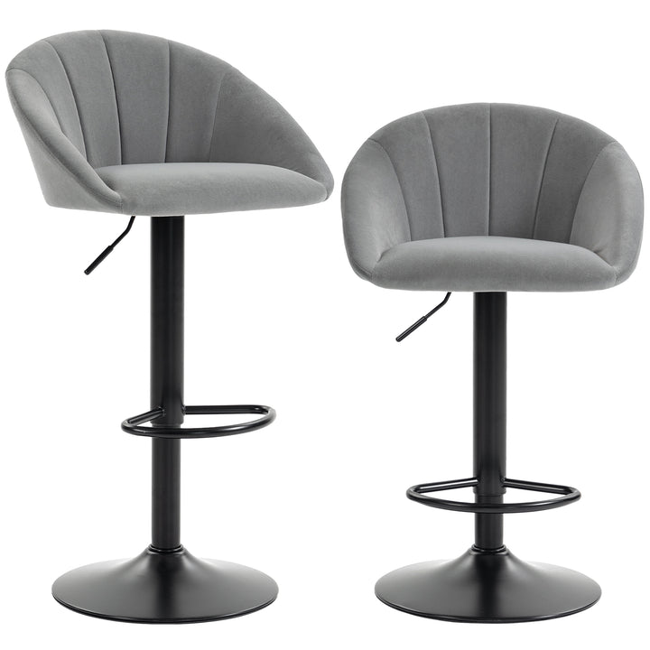 Stool counter backs - Light Grey