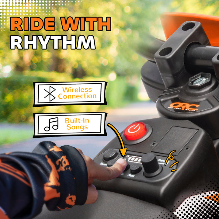 12V Kids Electric Motorbike, Kids Electric Ride on motorcycle w/ Twist