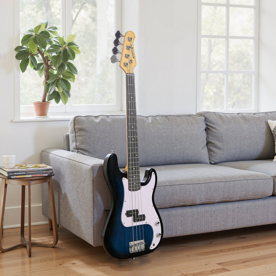 4 String Full Size Electric Bass Guitar for Beginners