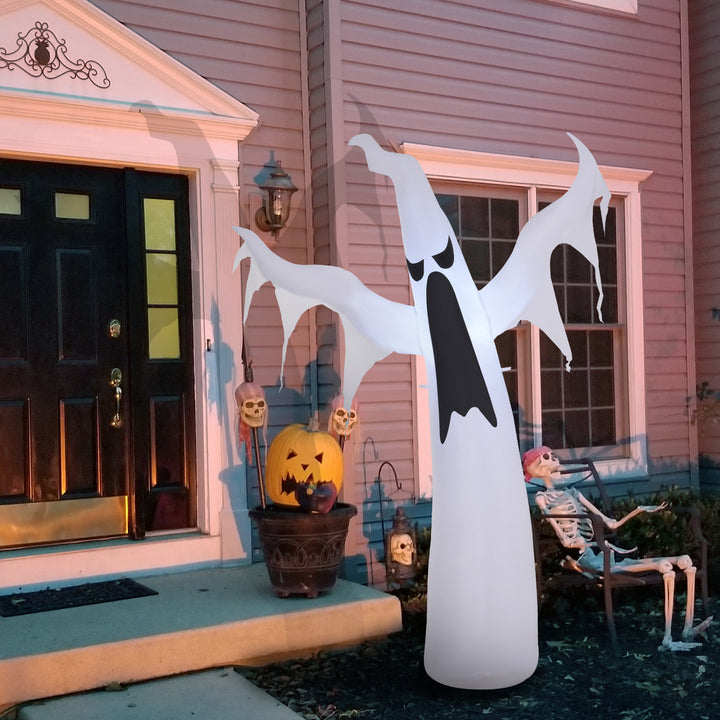 MCL 6FT 1.8m LED Halloween Inflatable Decoration Floating Ghost Scary Party Outdoors Yard Lawn