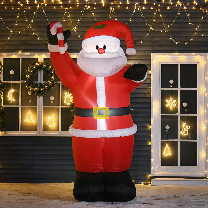 MCL Inflatable Christmas Santa Claus Air Blown Decoration Yard
