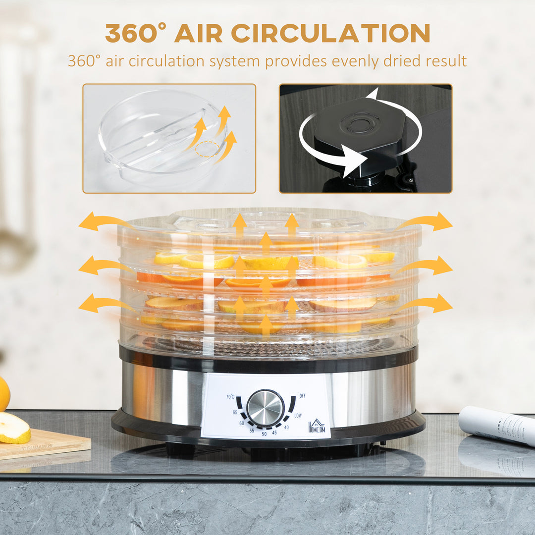 MCL 40-70℃ Five-Tray Food Dehydrator