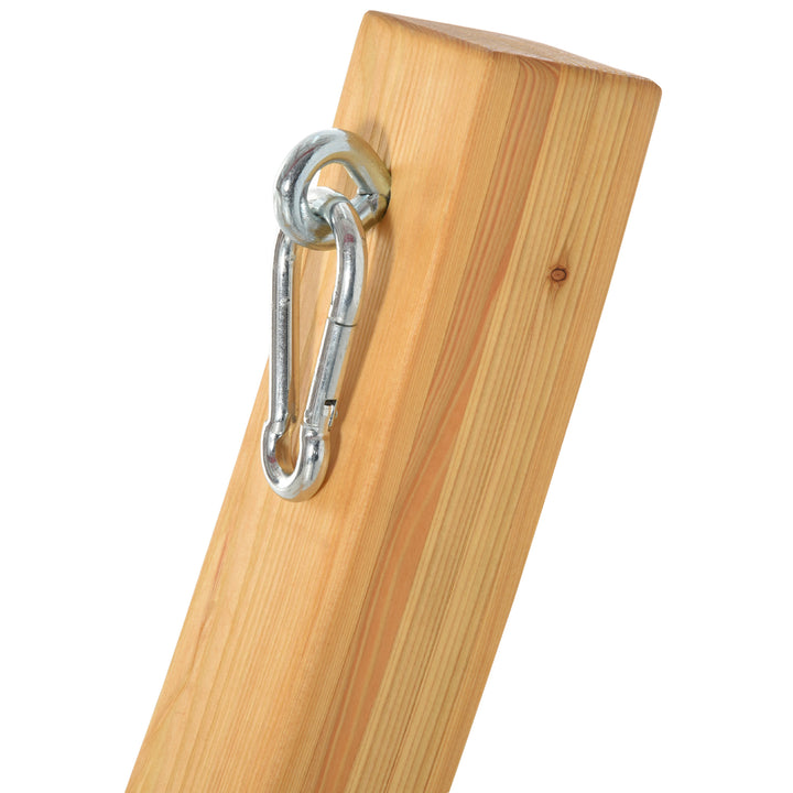 MCL 3.25m Wooden Hammock Stand Universal Fit Garden Picnic Camp Accessories