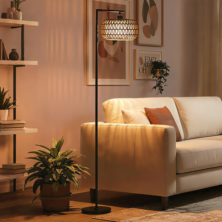 Boho Dimmable Floor Lamp