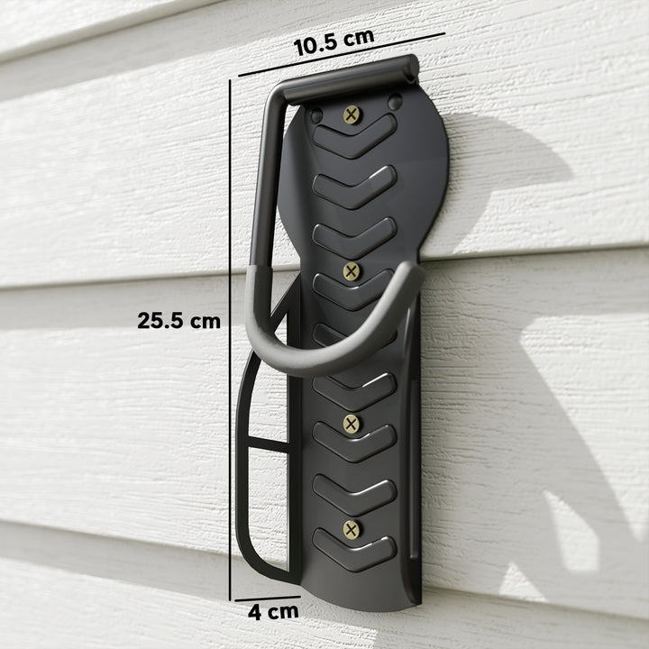 SPORTNOW 4 Pack Bike Rack, Wall Mounted Bicycle Hanger Hook, Foldable Garage Bike Wall Rack, Bicycle Storage Holder for Indoor Outdoor Use