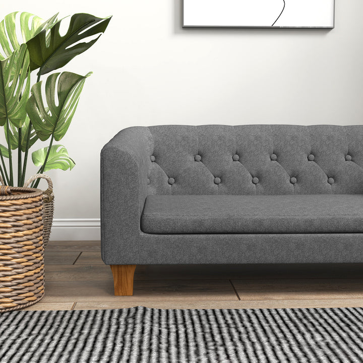 Dog Sofa Bed w/ Soft Cushion for Medium Dogs - Grey