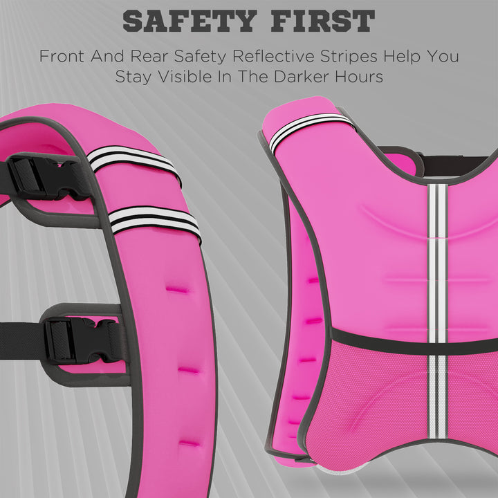 8KG Weighted Vest, Running Weight Vest with Adjustable Strap, Convenie