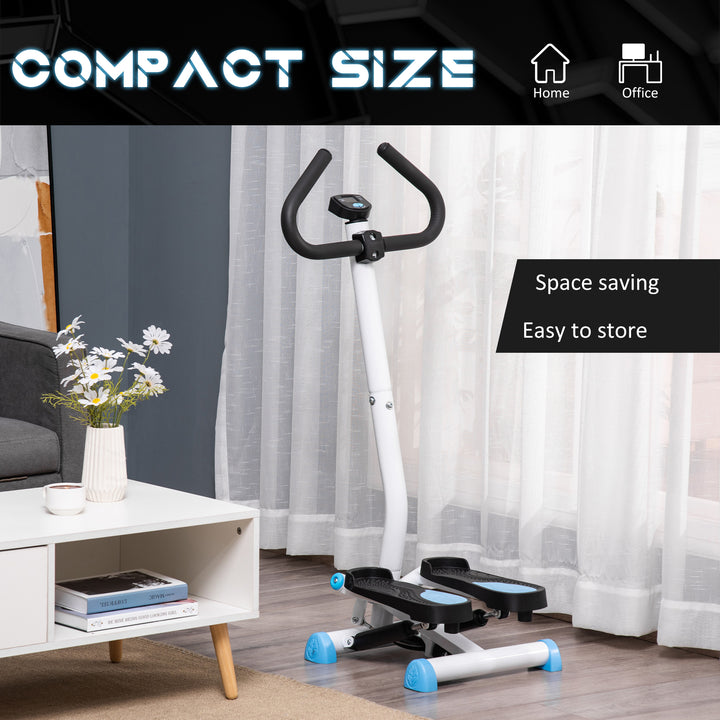 Twister Stepper, Step Machine with Adjustable Resistance, LCD Screen - Blue