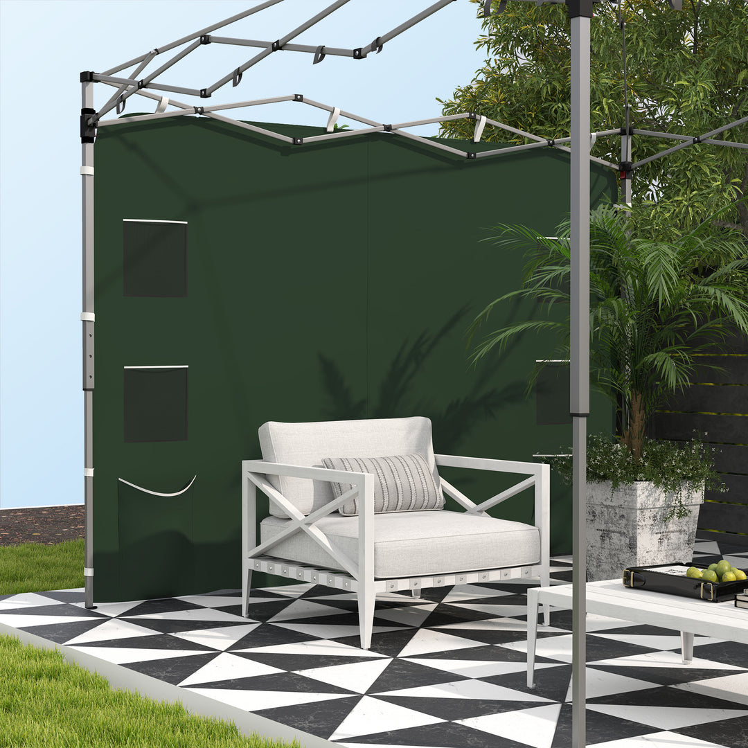 195 x 295cm Replacement Gazebo Sidewall - Green