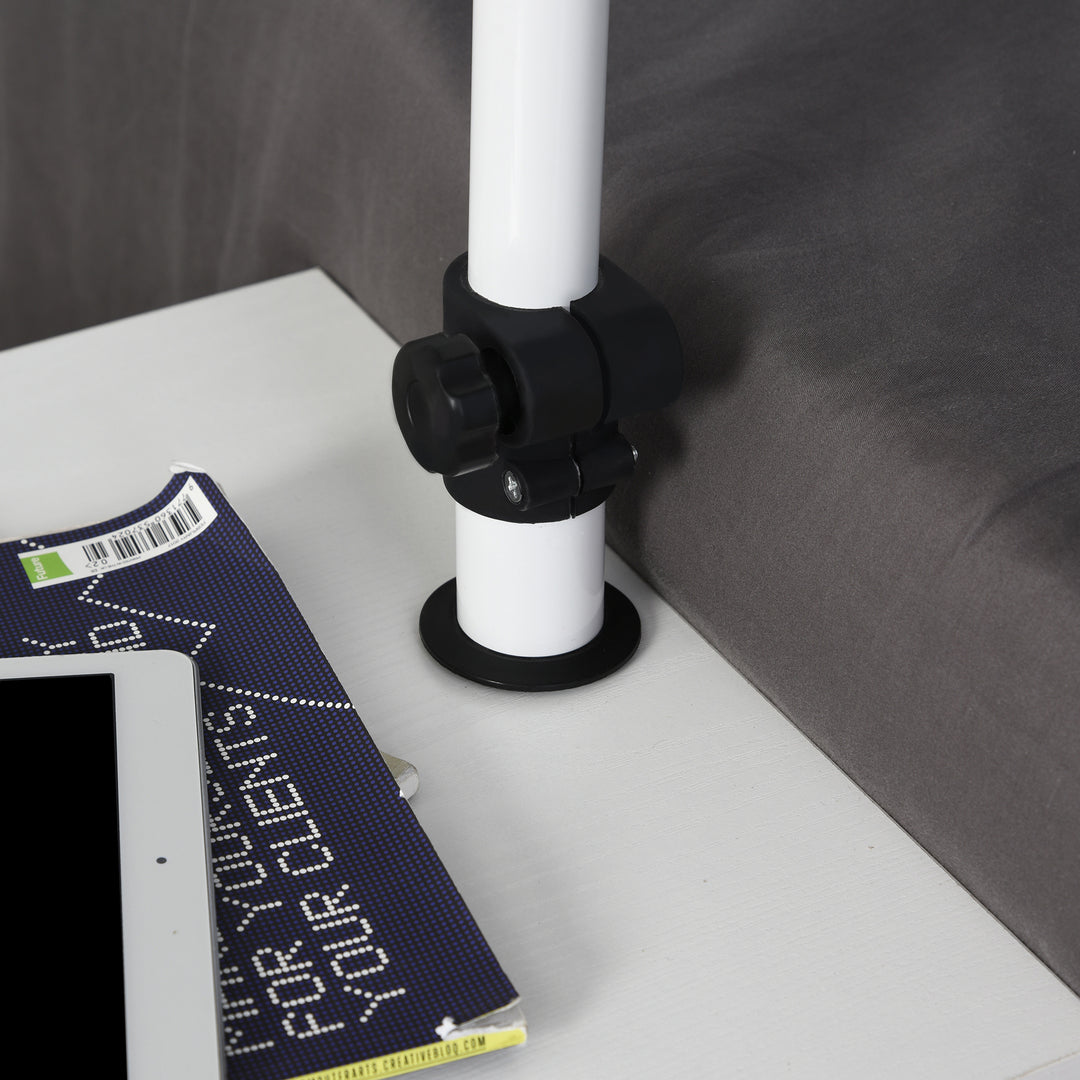 MCL Functional Swivel Bedside Table End Table Side Table for Living Room Nightstand for Bedroom