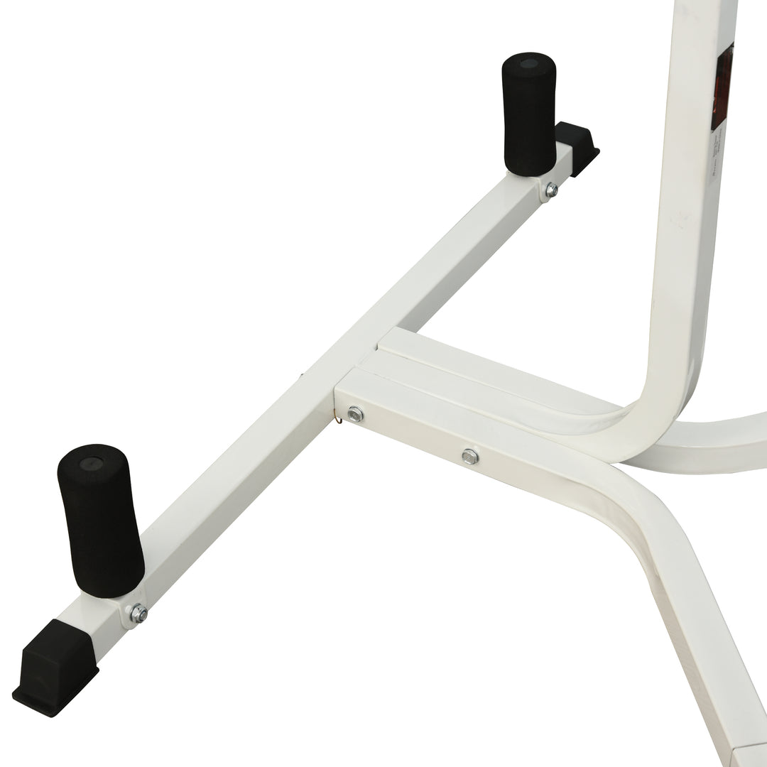 Adjustable Freestanding Speedbag, Punch Bag Hanger, White