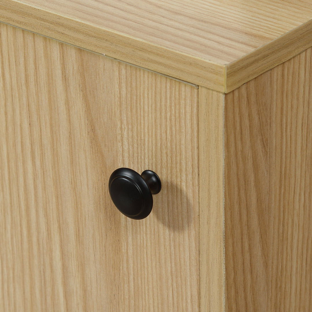 MCL 50" Screen TV Stand, with Sliding Door Storage - Wood-Effect