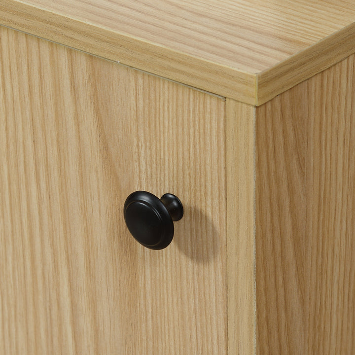 MCL 50" Screen TV Stand, with Sliding Door Storage - Wood-Effect