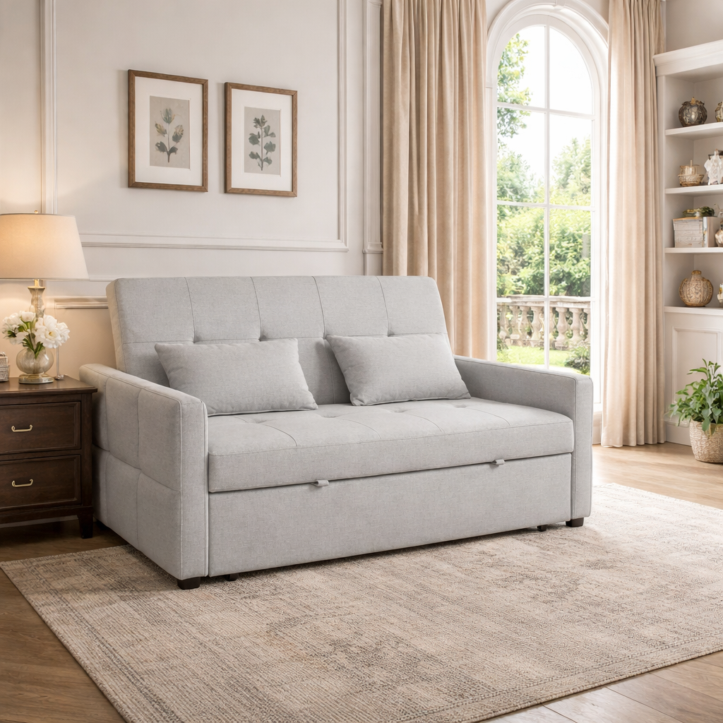 Three-Way Two-Seater Sofa Bed