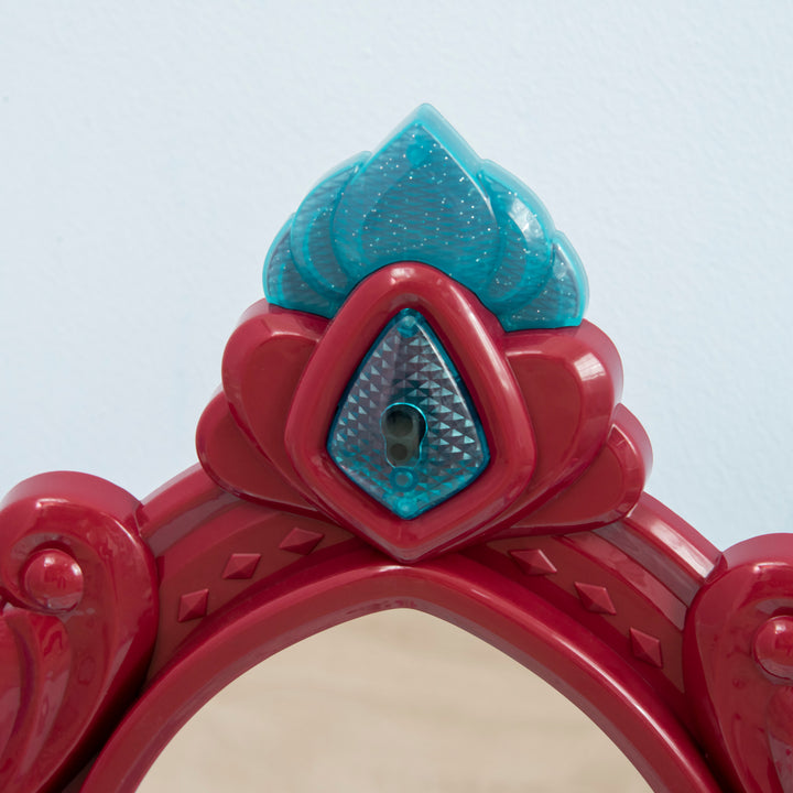 MCL 31 Piece Kids Dressing Playset, with Magical Princess Mirror, Light and Sound - Pink and Blue