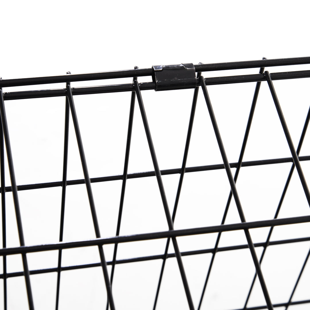 MCL Trapeze Collapsible Dog Pet Travel Box Cage Removable Tray 93 x 58 x 65cm