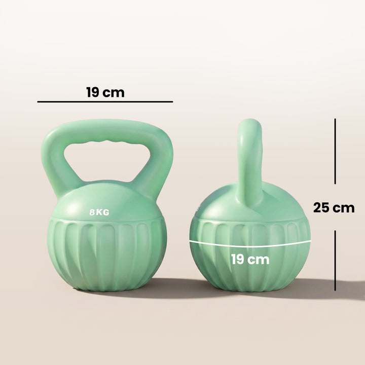 Kettlebell for Strength Training Kettle Bell with Non-Slip Handle 8 kg