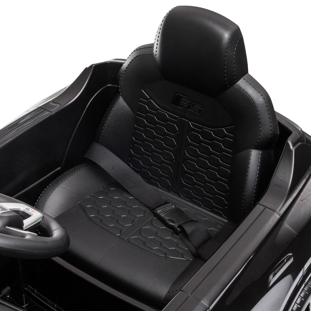 HOMCOM Audi RS Q8 Licensed 6V Electric Ride On Car for Children, with Remote Control, Music & Lights, Black